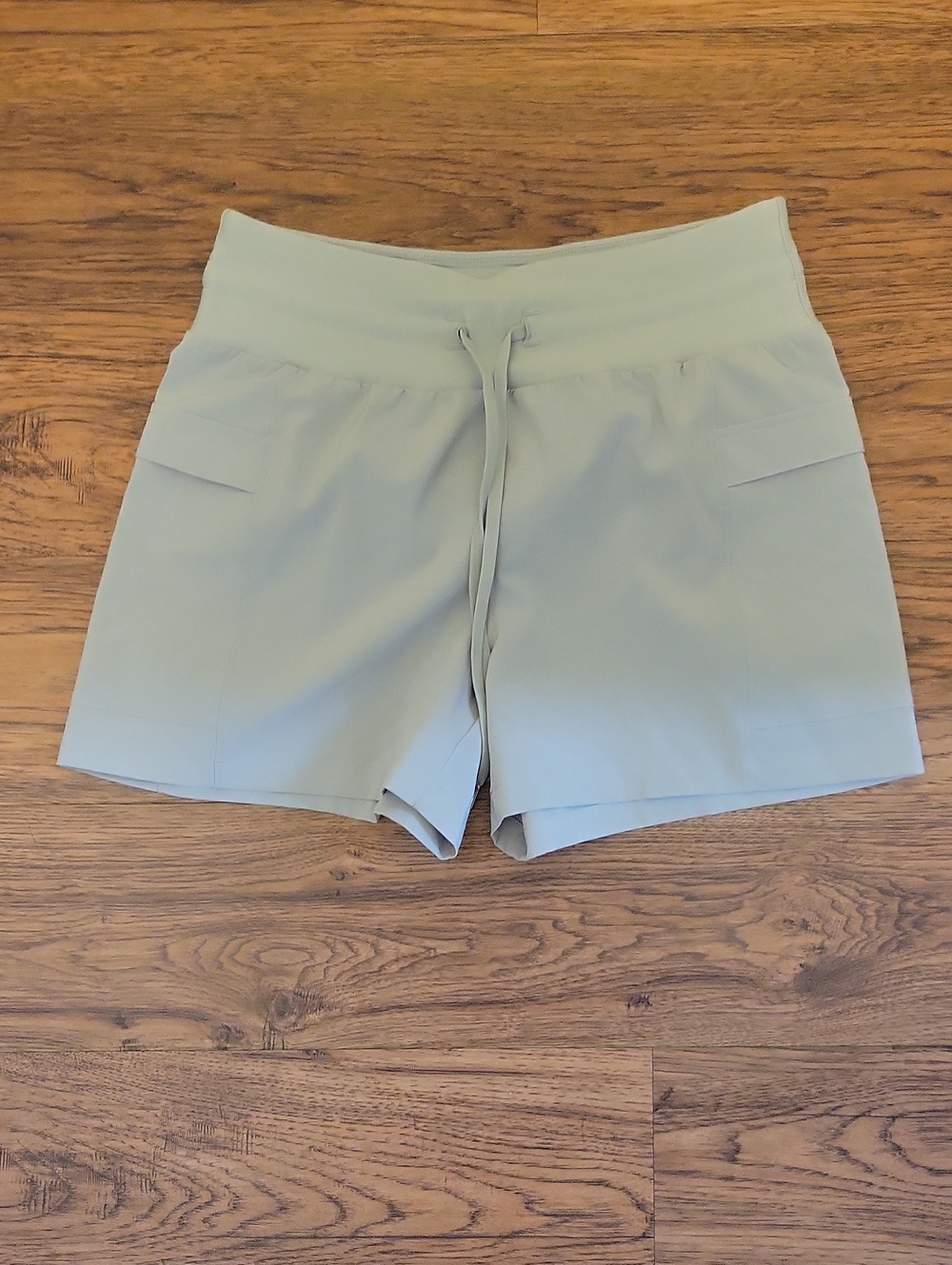 CALIA by Carrie Underwood Sage Green High-Rise Drawstring Athletic Shorts